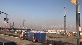Cirque du Soleil Volta Set-Up in San Francisco