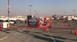 Cirque du Soleil Volta Set-Up in San Francisco