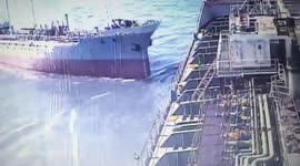 Oil tanker crashes into another vessel at port in Taiwan