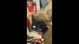 Best Present Reaction ever Nintendo Switch mind your ears as he screams!