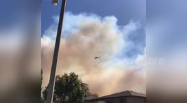 Newsflare Edit - . #RockyFire #PeakFire it’s clear now for now But this is what it looked like around 10am https://t.co/yhoRHIpmlc
