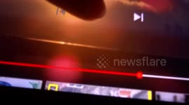 Car crash caught on dash cam at Lincoln City