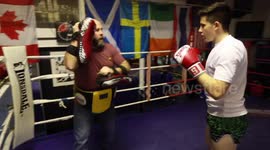 UK teen prodigy crowned world champion in kickboxing