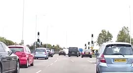 Heathrow road rage