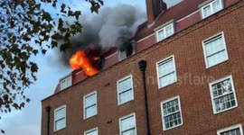 40 firefighters tackle blaze in Marylebone