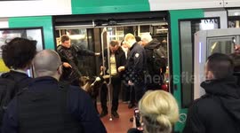 Goat thief caught absconding with stolen animal on the Paris metro