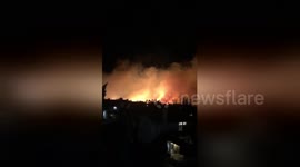 Newsflare Edit - #RialtoFire shots from my Roof. https://t.co/m5QSobxTUe