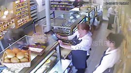 Thief posing as OAP caught on CCTV stealing charity box