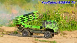 How To Make a Military Missile Launcher on a Truck of Cardboard - DIY Truck