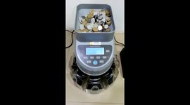 Indian coin machine sorts through hundreds of coins in just over a minute