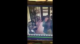 Charity box thief