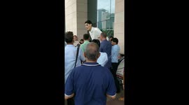 Second Tallest Man in the world right in front of me