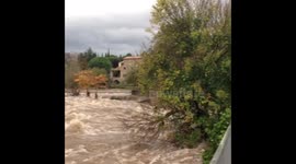 Floods in southern France