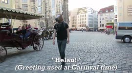 10 Hours of walking in Dresden as a horse (Parody)
