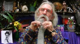 Man knits his beard for Movember