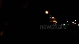 Million Mask March Protest outside Buckingham Palace