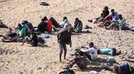 Migrants spark ebola scare on Gran Canaria beach