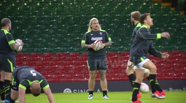 Wales Rugby Squad Training - Pre Wales v Australia 08/11/2014