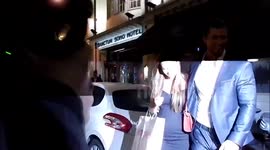 Katie Price depart Bootea Shake launch party