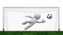 A goalkeeper goal