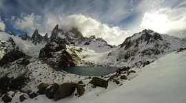 Spectacular Timelapse from the Fitz roy mountain
