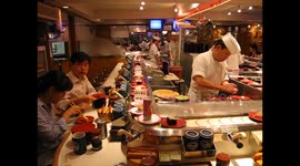 Sushi Bar in Tokyo, Japan