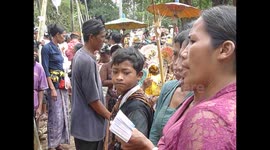 Enterrement traditionnel à Bali, Indonesia - Funeral - traditional burial