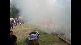 Enterrement traditionnel à Bali, Indonesia - Funeral - traditional burial