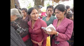 Enterrement traditionnel à Bali, Indonesia - Funeral - traditional burial