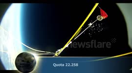 22,000 Meters camera inside Space Travel