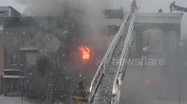 Massive fire tears through commercial building in Pennsylvania #5