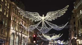Regent Street’s Christmas 2018 lights switched on