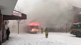 Massive fire tears through commercial building in Pennsylvania ISO #15