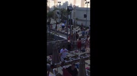Funny video shows tourists in mad dash for sunbeds at Benidorm hotel