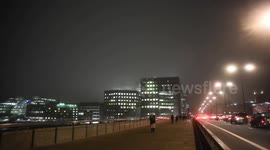 Where did the Shard go? London's tallest building 'disappears' in heavy fog