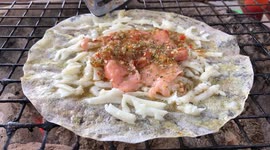 Delicious Thai style Seafood Pancake