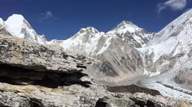 Everest! The highest mountain in the world! Nepal, Himalayas.