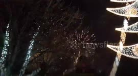 Christmas Lights Switch on George Square, Glasgow 2018