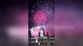 Newsflare Edit - Glasgow Loves Christmas - Christmas Light Switch On Fireworks Display