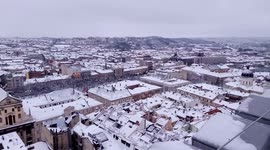 Lviv from highest roof