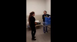 Emotional moment owner is reunited with cat after devastating Camp Fire