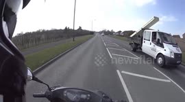 Moped Road Rage - YO15 XGF