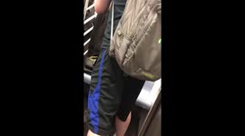 Nyc subway fight