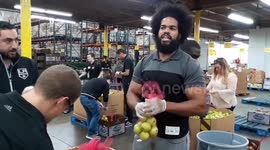 WWE stars volunteer to feed kids in run-up to Thanksgiving