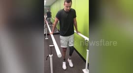 Man riddled with leg pain paid $80,000 to have it amputated