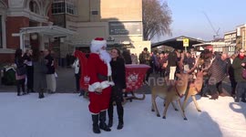 Ideal Home Show Christmas opens at Kensington Olympia, London, UK