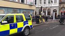 Suffolk police officer at Christmas Fayre