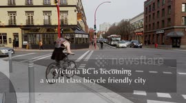 Victoria BC's New cycling lanes and traffic control lights are creating a city for cyclists.