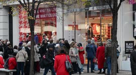 Oxford Street, London - Black Friday 2018