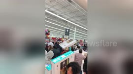 Chaos in South Carolina Walmart as Black Friday shoppers go wild for cheap TVs